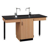 Phenolic Top Two Student Table with Sink 84008 K36 24